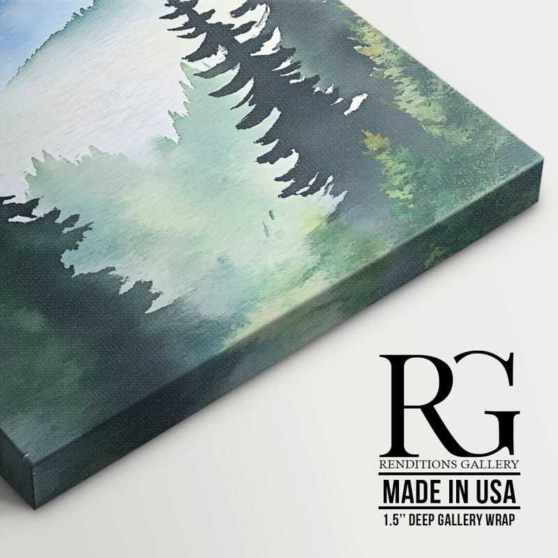 Landscape LV Gallery Wrapped Canvas - Ready To Hang, 18" H x 12" W