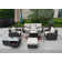 6 - Person Patio Conversation Sets with Cushions