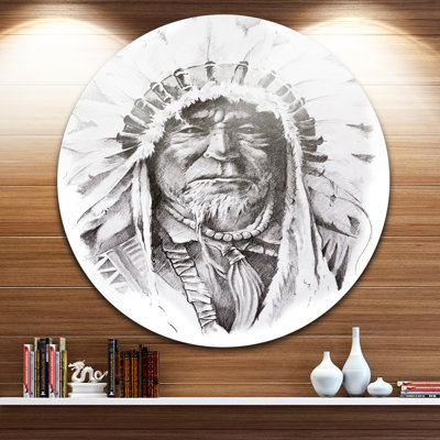 " Native American Indian Portrait " Print