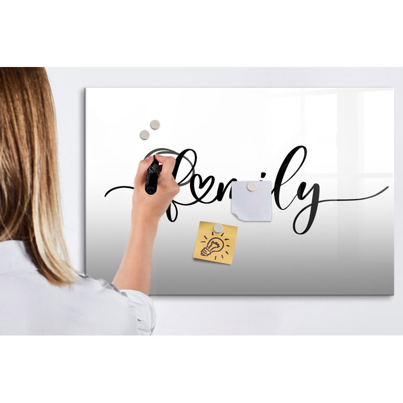 Magnetic Glass Dry Erase Board