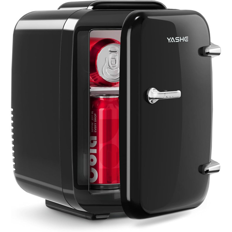 OSTBA APPLIANCE 0.15L L Portable Mini Fridge, Black
