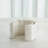 Crescent Printed Vase-Matte White-Sm-119364165