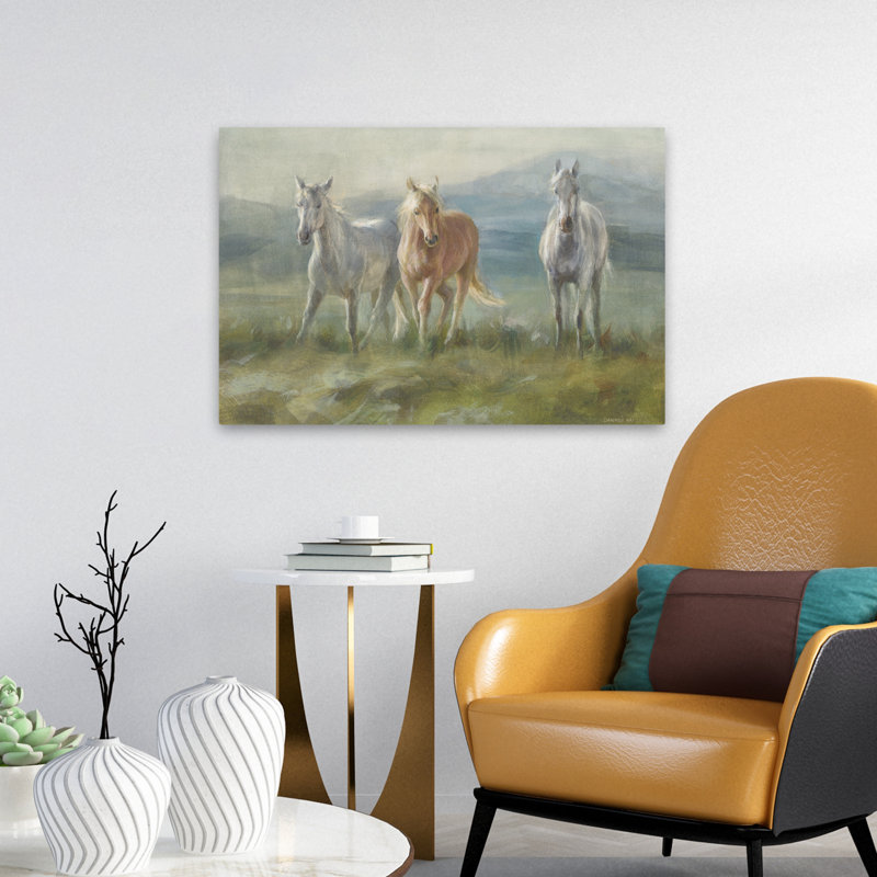 Art animalier et animal Rangeland Horses, H 16 po x l 24 po