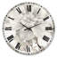 Indigold Grey Pivoines I - Horloge murale traditionnelle-1695004276-1612576372