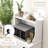Modern Cabinet For Home - White With Drawer And Adjustable Shelf Living Room Storage Unit 143 Lbs. Overall Capacity
