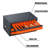 Drill Bit Dispenser 3 Drawer Box - Organize Bits, Aluminum, Copper, Soft Alloy Steel, Wood. Thick Steel. 15.7"L X 9.4"W 11.8"H. Cement Grey Storage Cabinet Store Wood Easily.