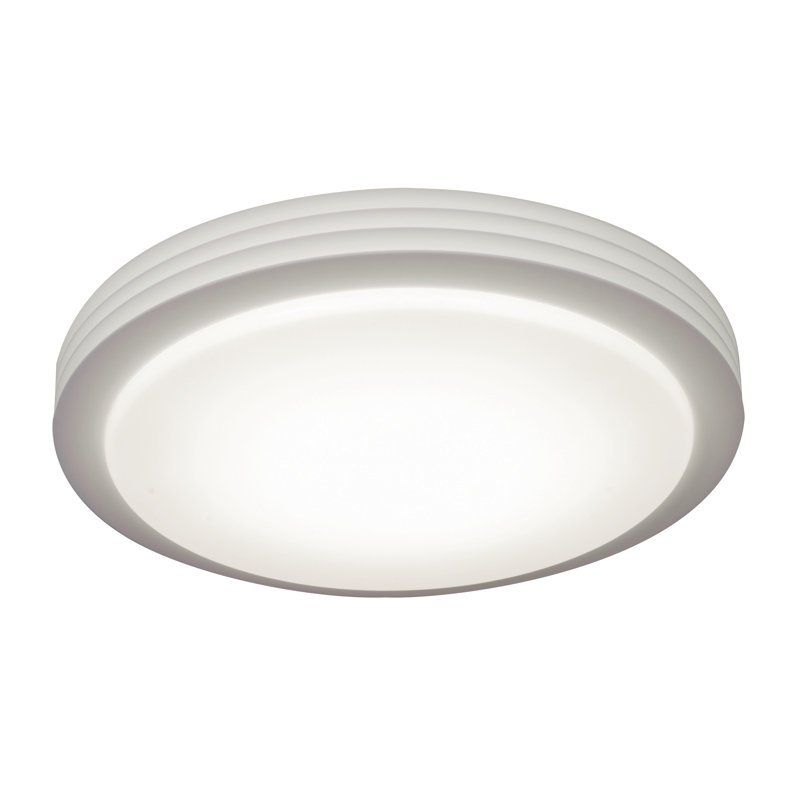 Hortencia Acrylic Flush Mount, 3.37"H x 23"W x 23"D