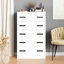 Commode 5 tiroirs en bois avec serrure Basurto-678582017