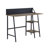 Garima Rustic Oak With Black Finished Legs Writing Desk
