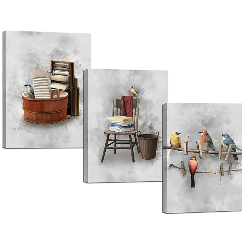 3 Piece Wrapped Canvas Print