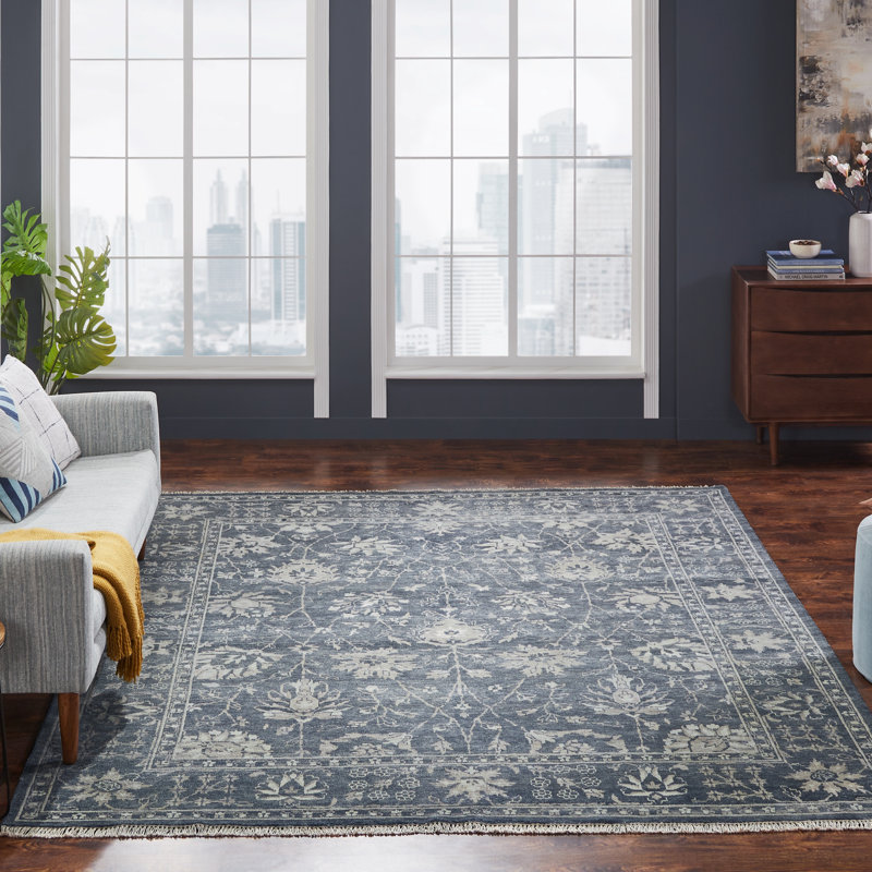 Preiss Wool Oriental Indoor Rug, Rectangle 4' x 6'