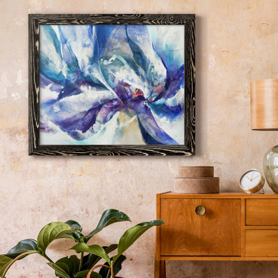 Aurora Petals - Single Picture Frame Painting on Canvas