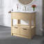 Meuble-lavabo sur pied 30 po avec lavabo en céramique
