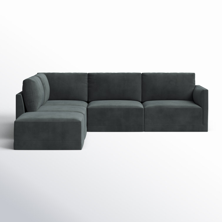 Deirdre 5 - Piece Modular Upholstered Chaise L-Sectional