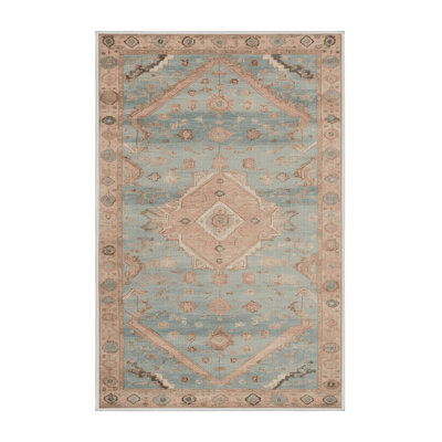 Machine Washable Afyon Beige Area Rug
