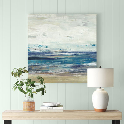 Indigo Horizon I par Studio W - reproduction d'art sur toile