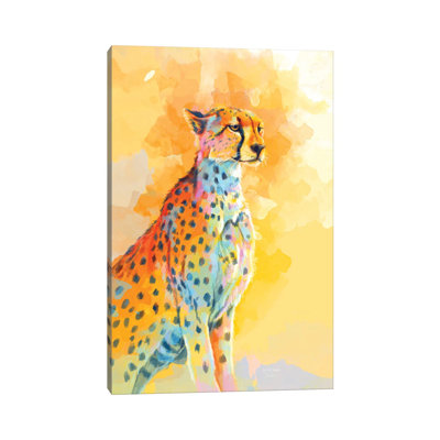 «Cheetah Wild Grace», impression sur toile tendue