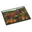 Tapis de porte d’extérieur anti-dérapant citrouille patch et automne-716581981