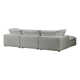 Ellaria 4 - Piece Modular Upholstered Reversible Chaise Sectional 