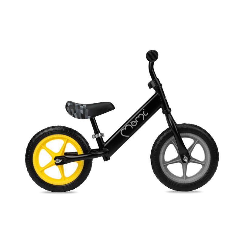 Atlis Latitude Run Push/Pull Ride On, Black