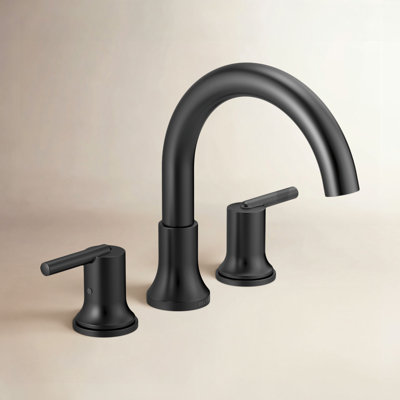 Trinsic Double Handle Deck Mounted Roman Tub Faucet
