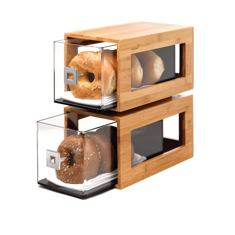 Rosseto Plastic Display Case Buffet Accessory, Brown
