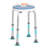 Shower Chair for Inside Shower, 360 Degree Swivel Shower Seat, Adjustable Height