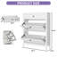  Armoire de rangement pour chaussures 16 paires avec tiroir