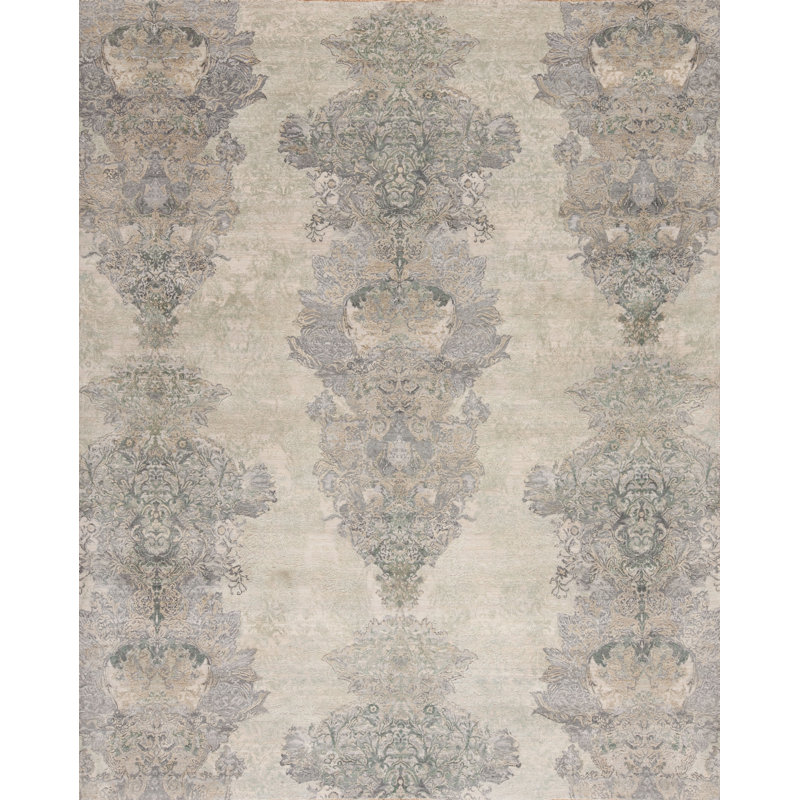 Serendipity Hand Knotted Area Rug, Rectangle 8' x 10'