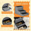 Pawstep Collapsible Stairs With 3 Steps