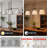3-light Modern Linear Pendant Light with Drum Shades, 40.75 In-135251329