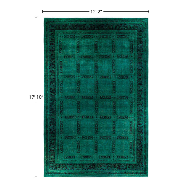 Ravensara One-of-a-Kind 12' 2" X 17' 10" Hand Knotted Area Rug