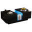 Pedestal Coffee Table with Storage