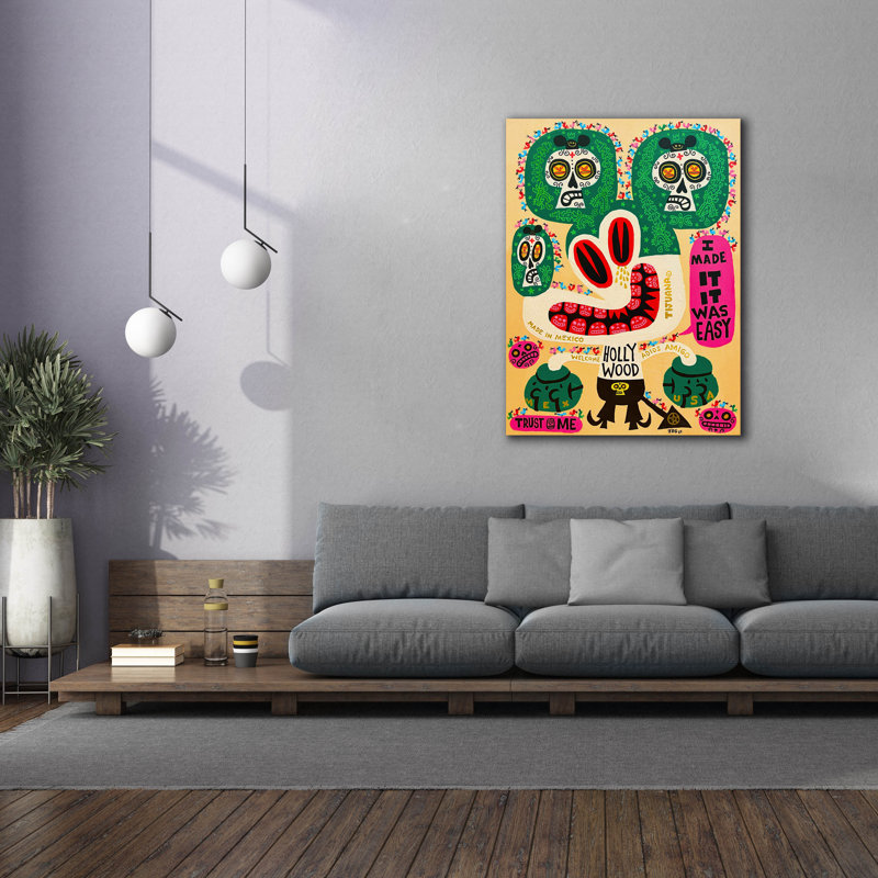 «Hollywood Mouse No. 2» par Jorge R. Gutierrez, art mural sur toile, 40 po x 54 po, H 54 po x l 40 po
