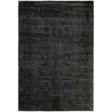 Overdyed One-of-a-Kind 6' 1" X 9' 2" Hand Knotted Area Rug