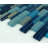 Swimming Pool Series 1" x 2" Straight Edge Glass Mosaic Tile-37230654