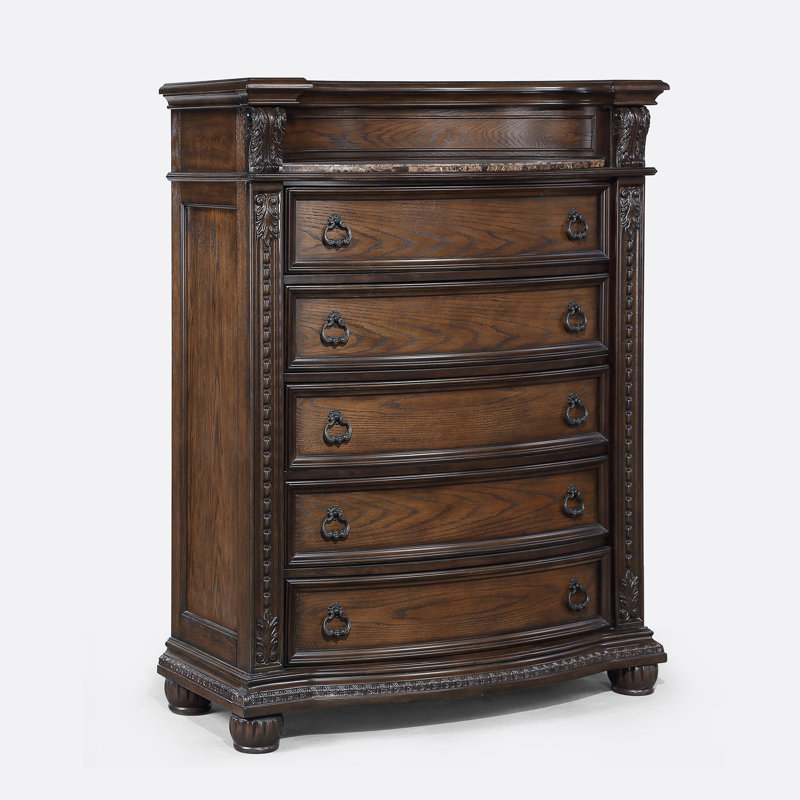 Commode brune Stanley, Brun café