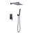 10 Inch Shower Head Bathroom Luxury Rain Mixer Shower Complete Combo Set Wall Mounted