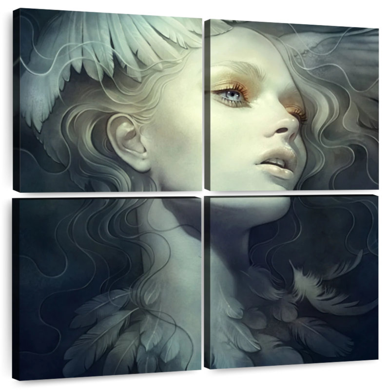 Leisha Lady Fly, 18" H x 18" W