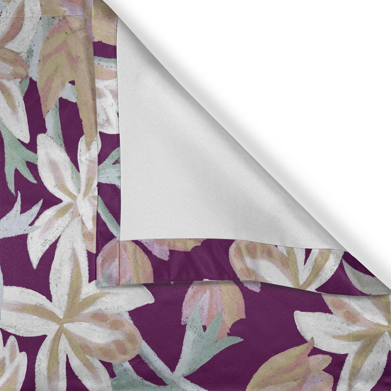 Semi Sheer Curtain Pair