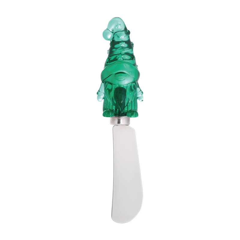 Gnome Transparent Polyresin Cheese Spreader, S4