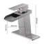 Robinet de salle de bain à simple arche avec drain-55151786