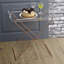 Table-plateau en acrylique et cuivre transparent Cercie