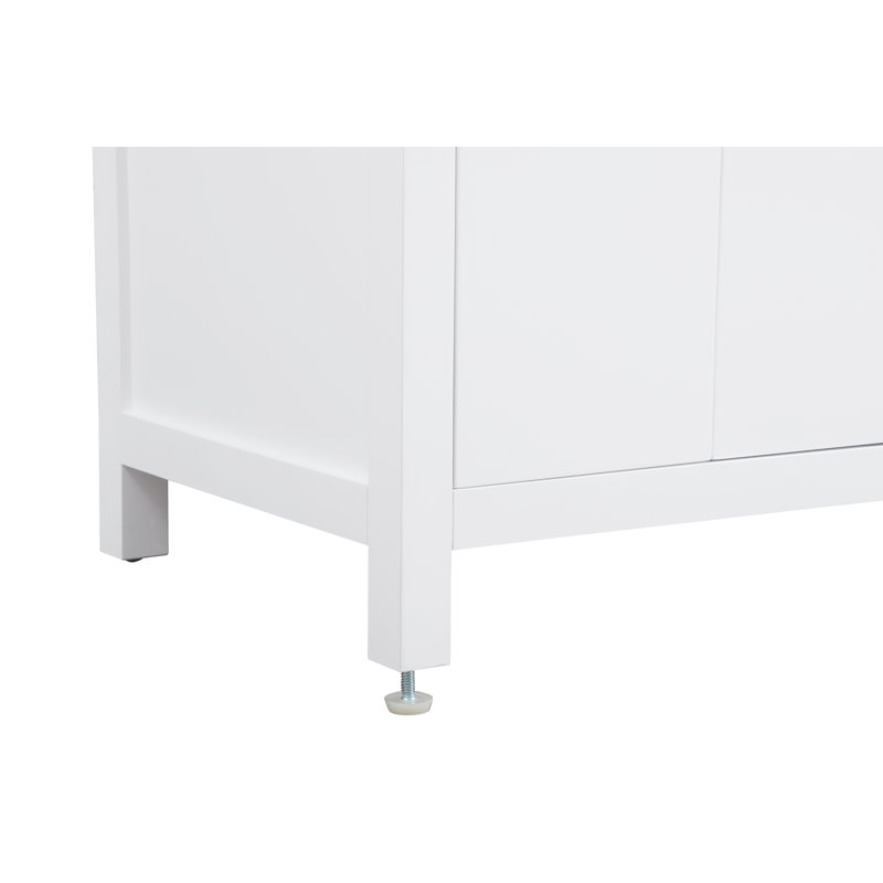 Meuble-lavabo double 60 po_Traditional_VF60660, Blanc