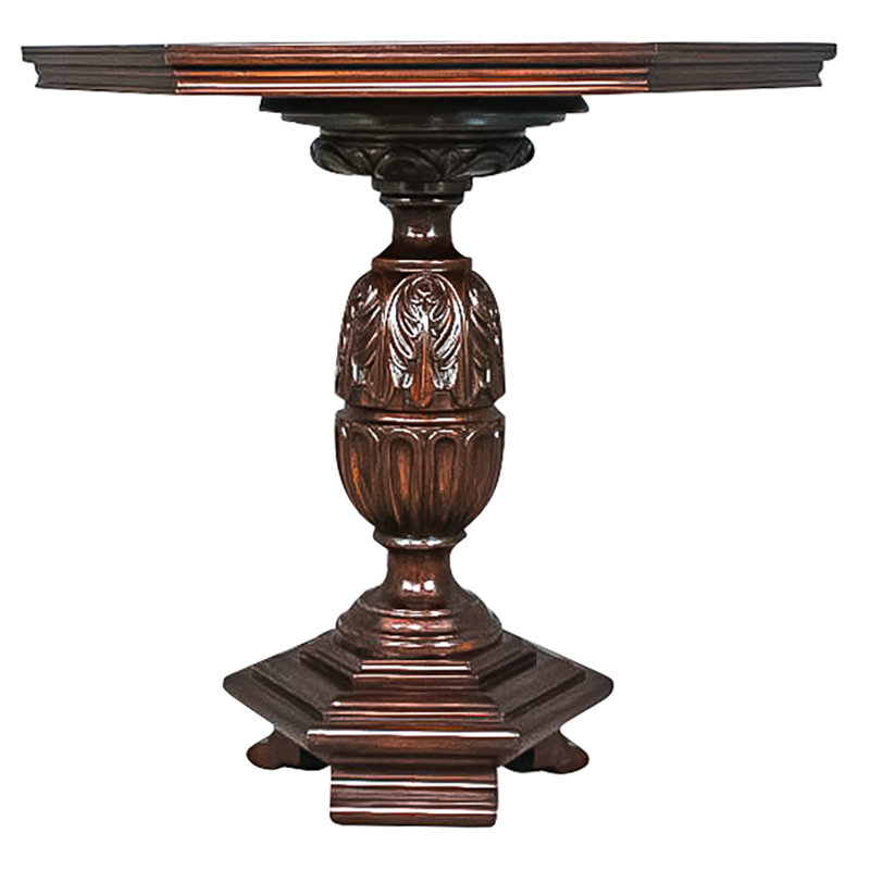 Villa La Colonnata Renaissance Hexagonal Pedestal Table
