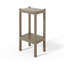 Table d'appoint d'extérieur carrée Mkiyah L 18,45 po x l 18,45 po-93539322