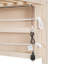 Lit superposé Nestora Full XL pour enfants en bois avec tablette intégrée et éclairage-135831165-135831167