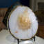 Plaque pittoresque en agate mince polie