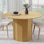 Table de salle à manger en bois massif