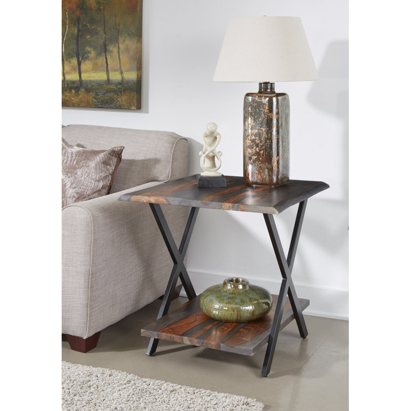 Solid Wood End Table